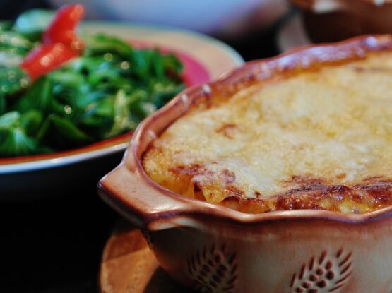 Photo of Lasagna in Baking Dish