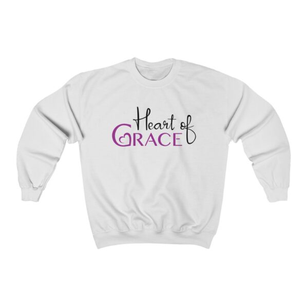 Heart of Grace - Unisex Heavy Blend™ Crewneck Sweatshirt - Image 3